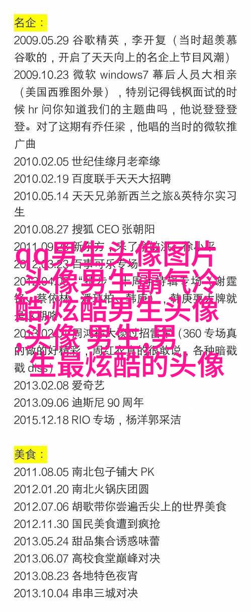黑白超酷男生帅气qq头像(18张)