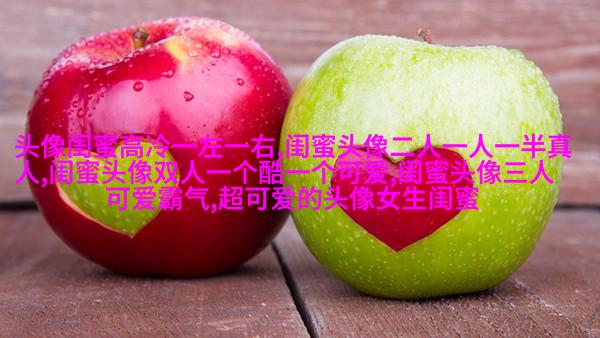 好看的头像女生闺蜜2人(24张)